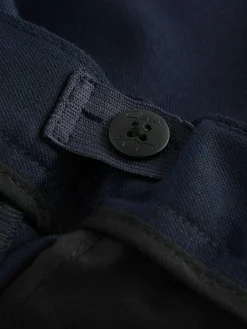 Discount Clarks Navy Slim Fit Boys Fastening School Trousers