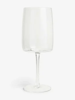 Best Next Clear Angular Set of 4 Red Wine Glasses