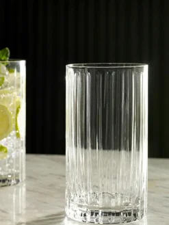 Next Clear Collins Set of 4 Tall Tumbler Glasses^ Glassware