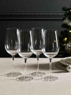 Discount Next Clear Nova Wine Glasses Set of 4 Red Wine Glasses