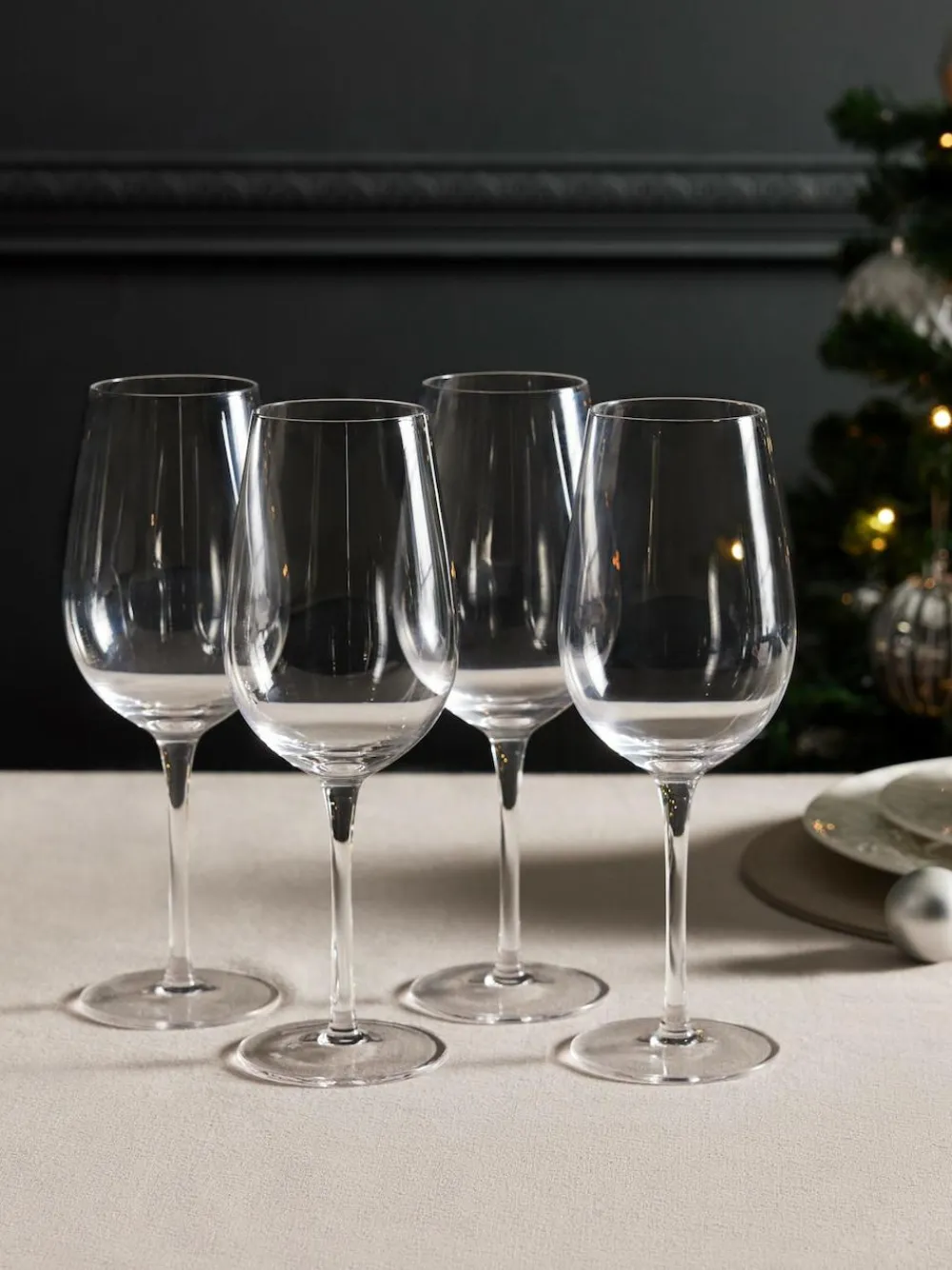 Discount Next Clear Nova Wine Glasses Set of 4 Red Wine Glasses