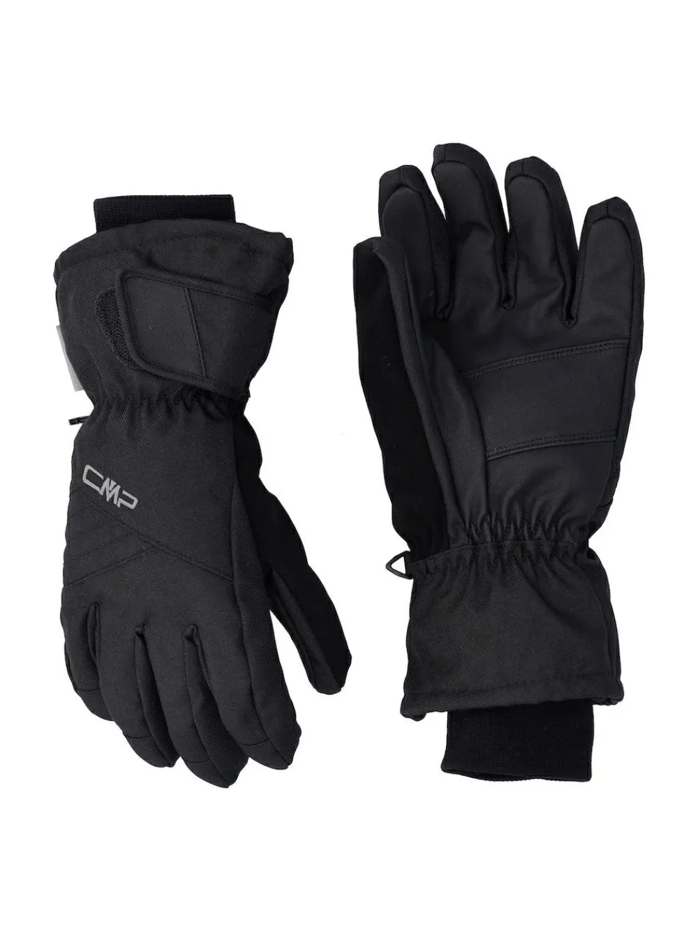 CMP Black Man Twill Ski Nero Gloves^ Hats, Gloves & Scarves|Hats, Scarves & Gloves