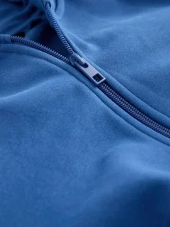 Sale Next Cobalt Blue 1 Pack Plain Zip Through Hoodie (3-16yrs)