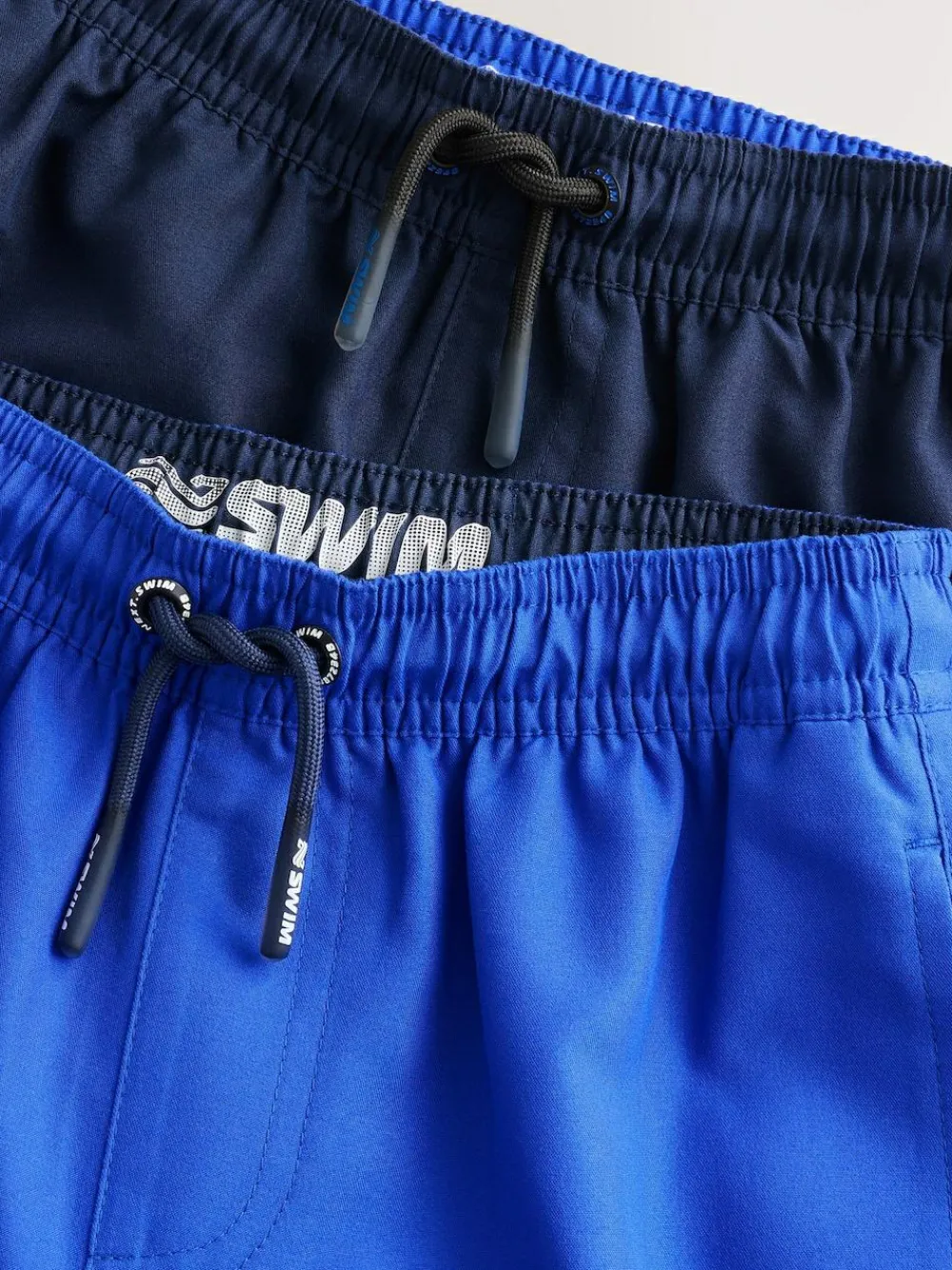 Next Swim Shorts 2 Pack (1.5-16yrs) Cobalt Blue and Navy
