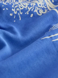 Next Cobalt Blue Graphic Nightie^Women All Night & Lounge|Nightwear