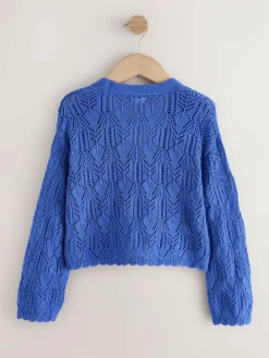 Sale Next Knitted Cardigan (3-16yrs) Cobalt Blue