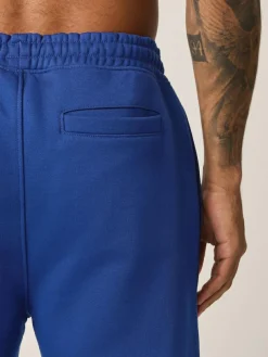 Sale Next Cobalt Blue Straight Fit Relaxed Fit Brushback Heavyweight Joggers