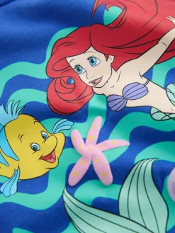 Online Next Cobalt Blue The Little Mermaid Crew Neck Sweatshirt (3mths-7yrs)