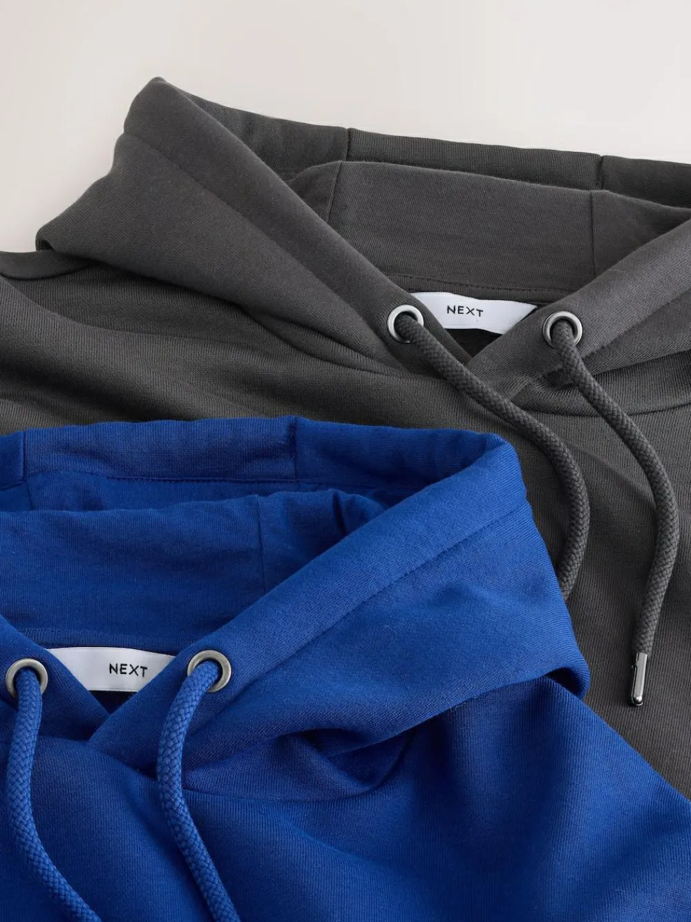 Next Cotton Rich Jersey Overhead Hoodies 2 Pack^ Nightwear|Sweatshirts & Hoodies