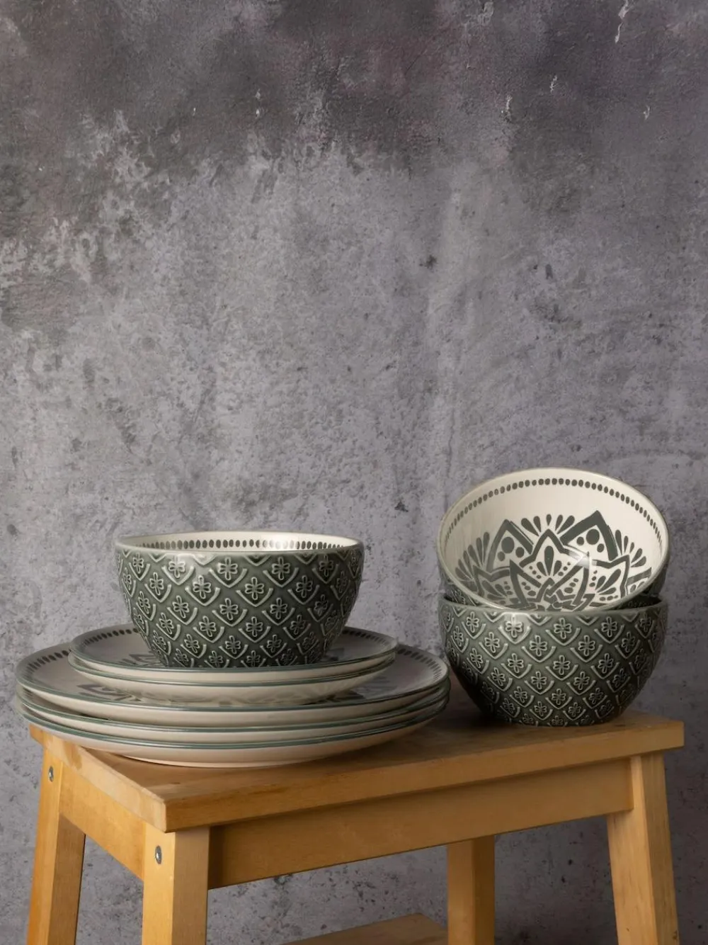 Code Maison 12 Piece Inari Dinner Set^ Dinner Sets & Pasta Bowls|Branded Kitchenware