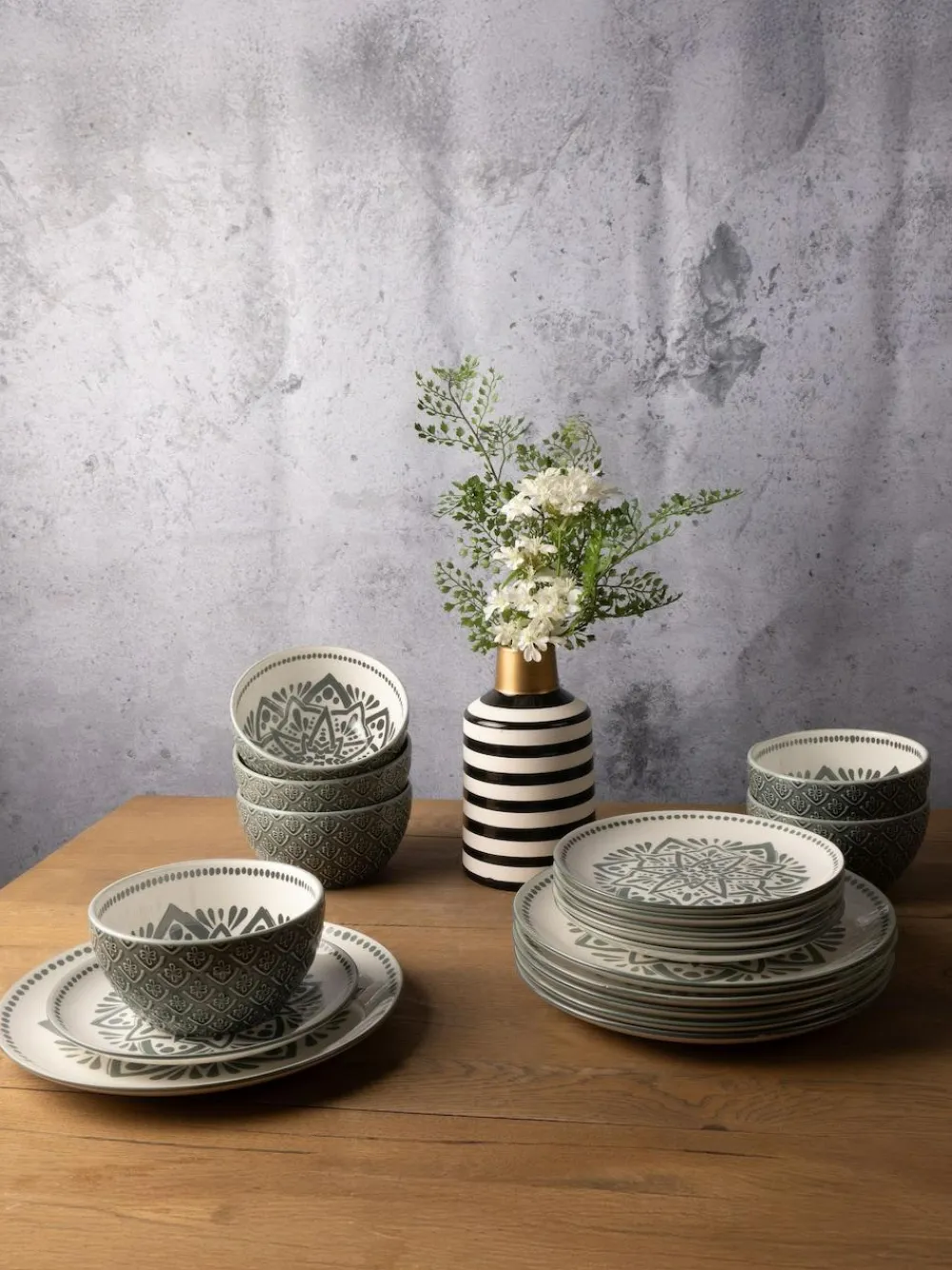 Code Maison 12 Piece Inari Dinner Set^ Dinner Sets & Pasta Bowls|Branded Kitchenware