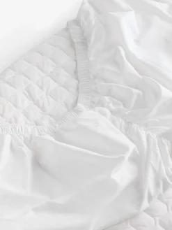 Next Collection Luxe 200 Thread Count 100% Cotton Regular Mattress Protector^ Duvets & Pillows
