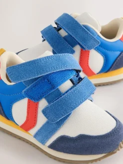 Next Standard Fit (F) Two Strap Touch Fastening Trainers^BOY Sneakers|Sneakers