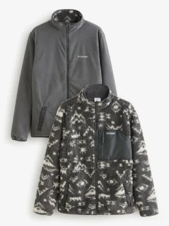 Discount Columbia Winter Pass™ Reversible Black Fleece