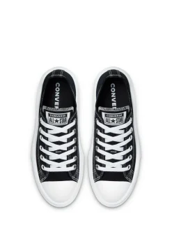 Outlet Converse All Star Move Chuck Ox Platform Trainers Black