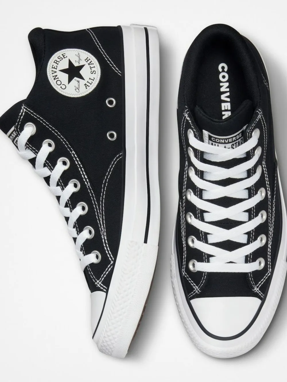Outlet Converse Black Chuck Malden Street Trainers