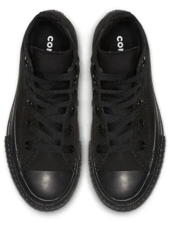 Converse Black High Top Junior Trainers^BOY Shoes|School Shoes