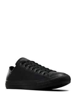 Converse Leather Chuck Ox Trainers Black