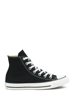 New Converse Black/White Wide Fit Chuck Taylor All Star High Trainers