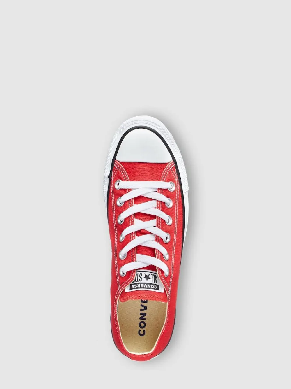 New Converse Standard Fit Chuck Taylor All Star Ox Trainers Red