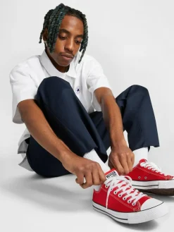 New Converse Standard Fit Chuck Taylor All Star Ox Trainers Red