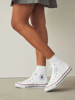 Sale Converse Chuck High Trainers White
