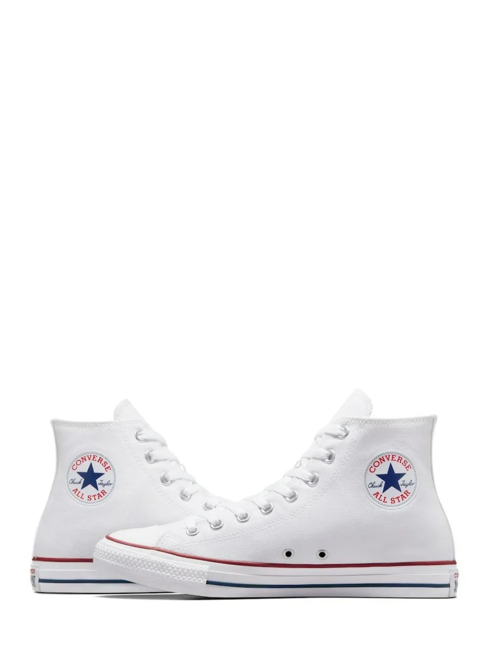 Converse White Chuck Taylor All Star High Trainers^ Sneakers