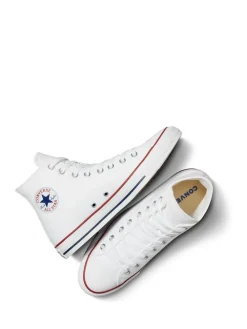 Converse White Chuck Taylor All Star High Trainers^ Sneakers