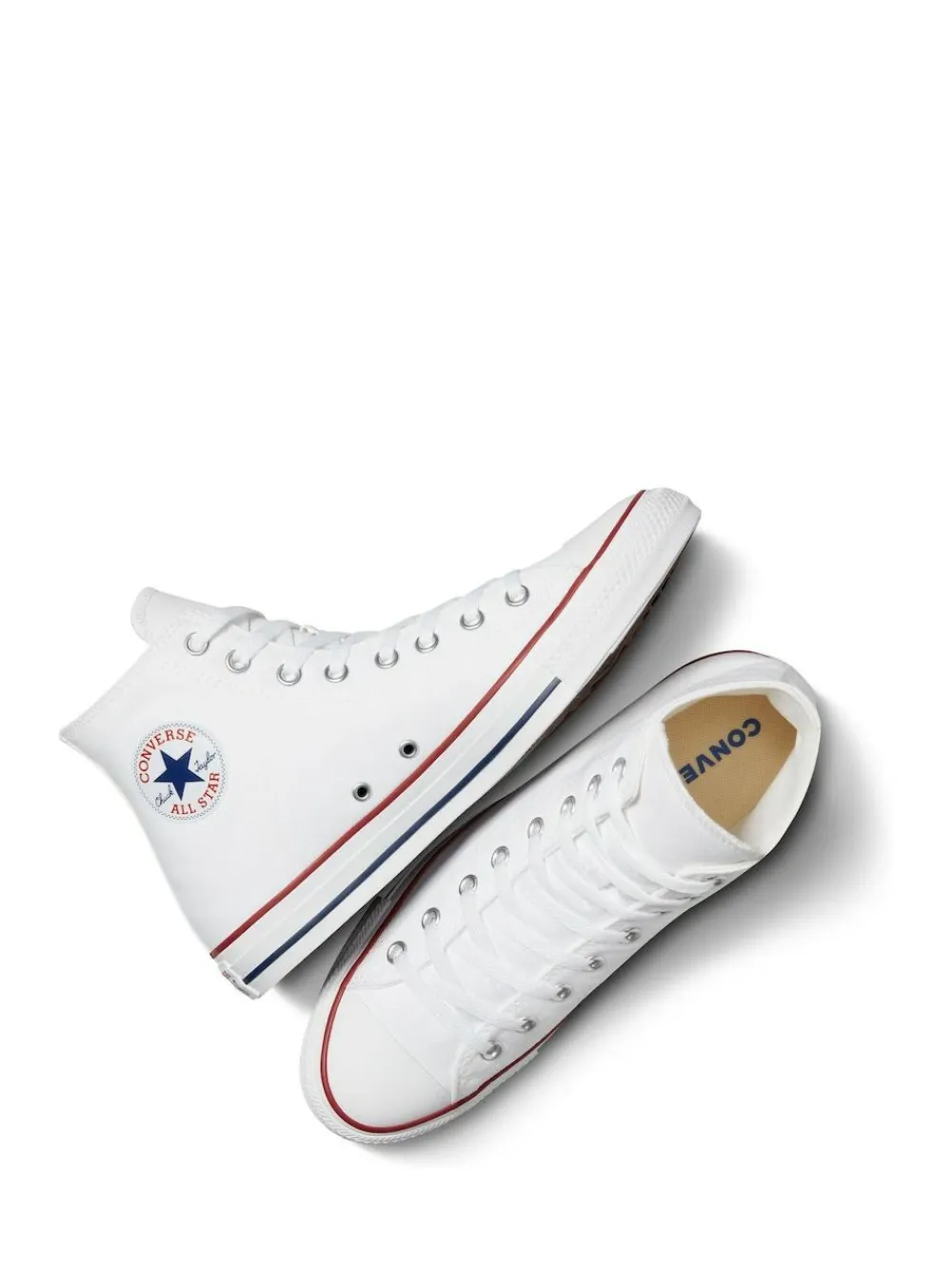 Converse White Chuck Taylor All Star High Trainers^ Sneakers
