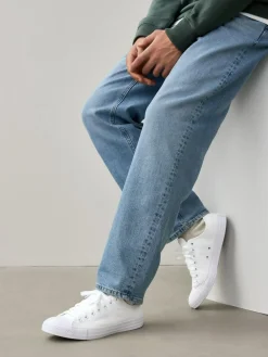 Discount Converse White Standard Fit Chuck Taylor All Star Ox Trainers