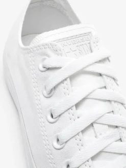 Discount Converse White Standard Fit Chuck Taylor All Star Ox Trainers