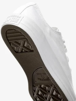 Discount Converse White Standard Fit Chuck Taylor All Star Ox Trainers