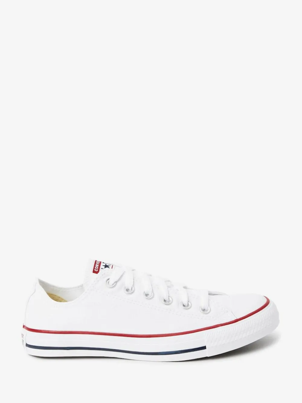 Converse Wide Fit Chuck Taylor All Star Ox Trainers White
