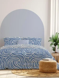 Copenhagen Home Blue Sofia Duvet Cover Set^ Branded Bedlinen