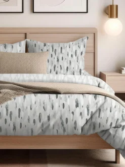 Sale Copenhagen Home Charcoal Rayne Charcoal Duvet Cover Set