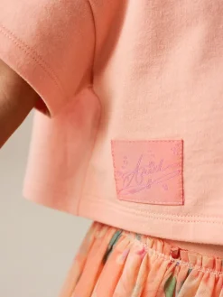 Next Coral Ariel Disney Top & Skirt Set (3mths-7yrs)^ Tops|Shorts & Skirts