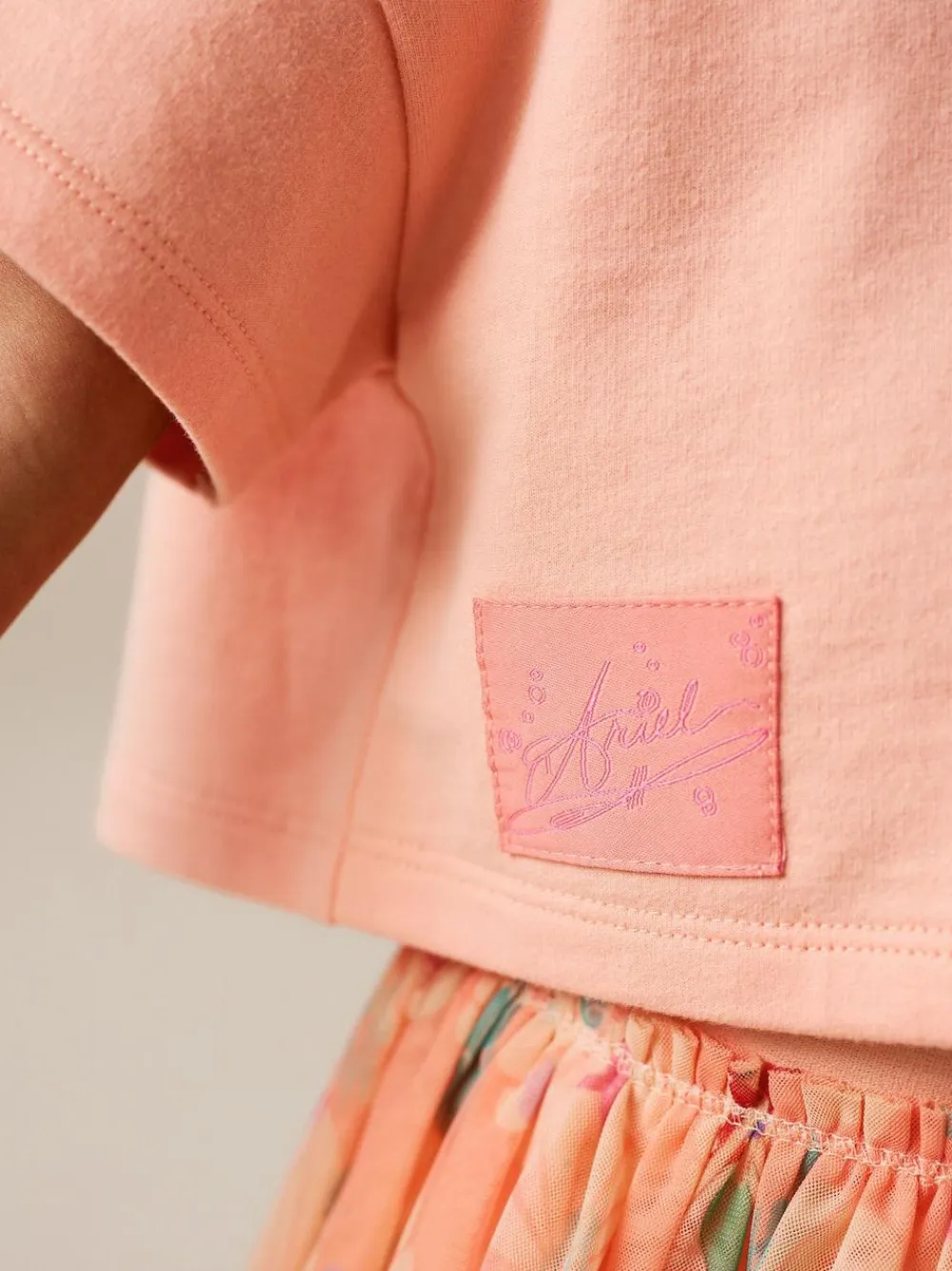 Next Coral Ariel Disney Top & Skirt Set (3mths-7yrs)^ Tops|Shorts & Skirts