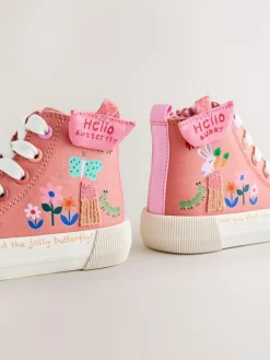 Next Standard Fit (F) High Top Trainers^ Sneakers|Sneakers