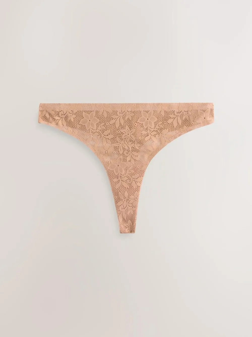 Sale Next Thong All-Over Lace No VPL Knickers 3 Pack Coral Pink