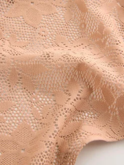 Sale Next Thong All-Over Lace No VPL Knickers 3 Pack Coral Pink