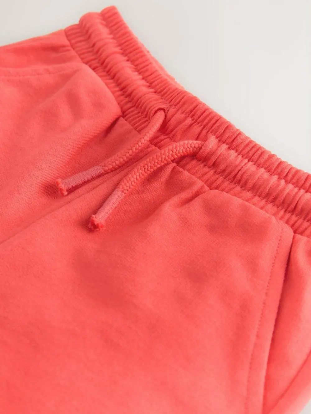 Hot Next Coral Red Jersey Shorts (3mths-7yrs)