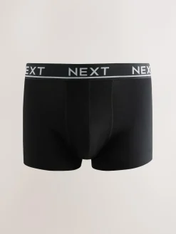 Outlet Next Core Grey/Green 10 pack Cotton Rich Blend Hipsters Boxers