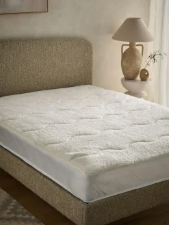 Discount Next Cosy Fleece Reversible Mattress Protector