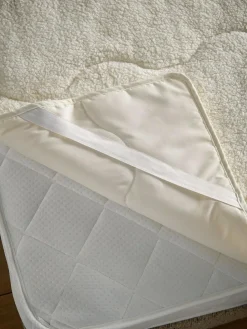 Discount Next Cosy Fleece Reversible Mattress Protector