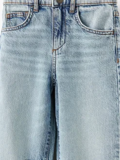 Cotton On Unisex Barrel Leg Denim Jeans Blue