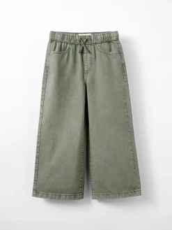 Outlet Cotton On Kaity Wide Leg Jeans Green