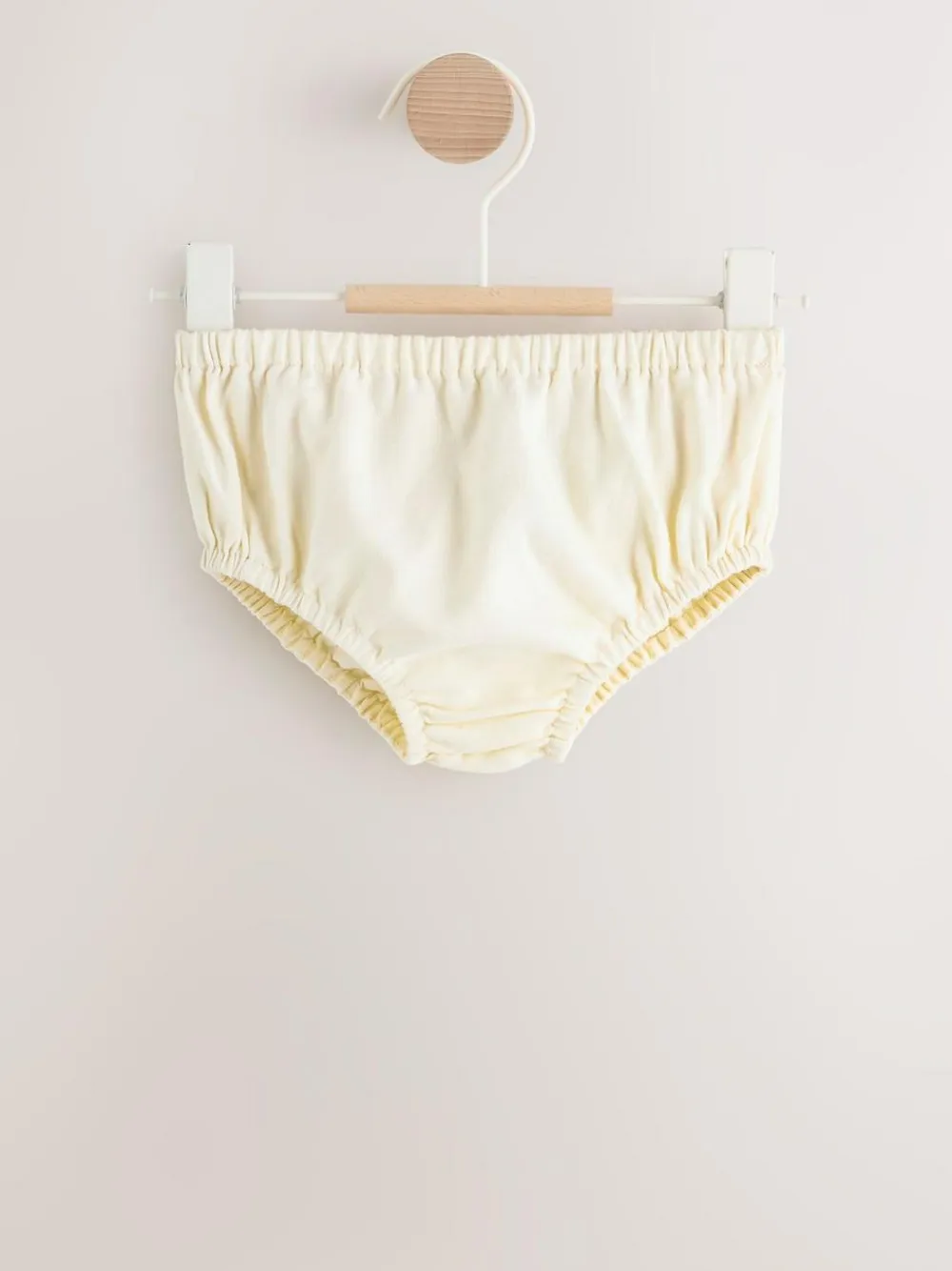 Online Next Cream Baby Embroidered Long Sleeve Dress and Knickers Set 2 Piece (0mths-2yrs)