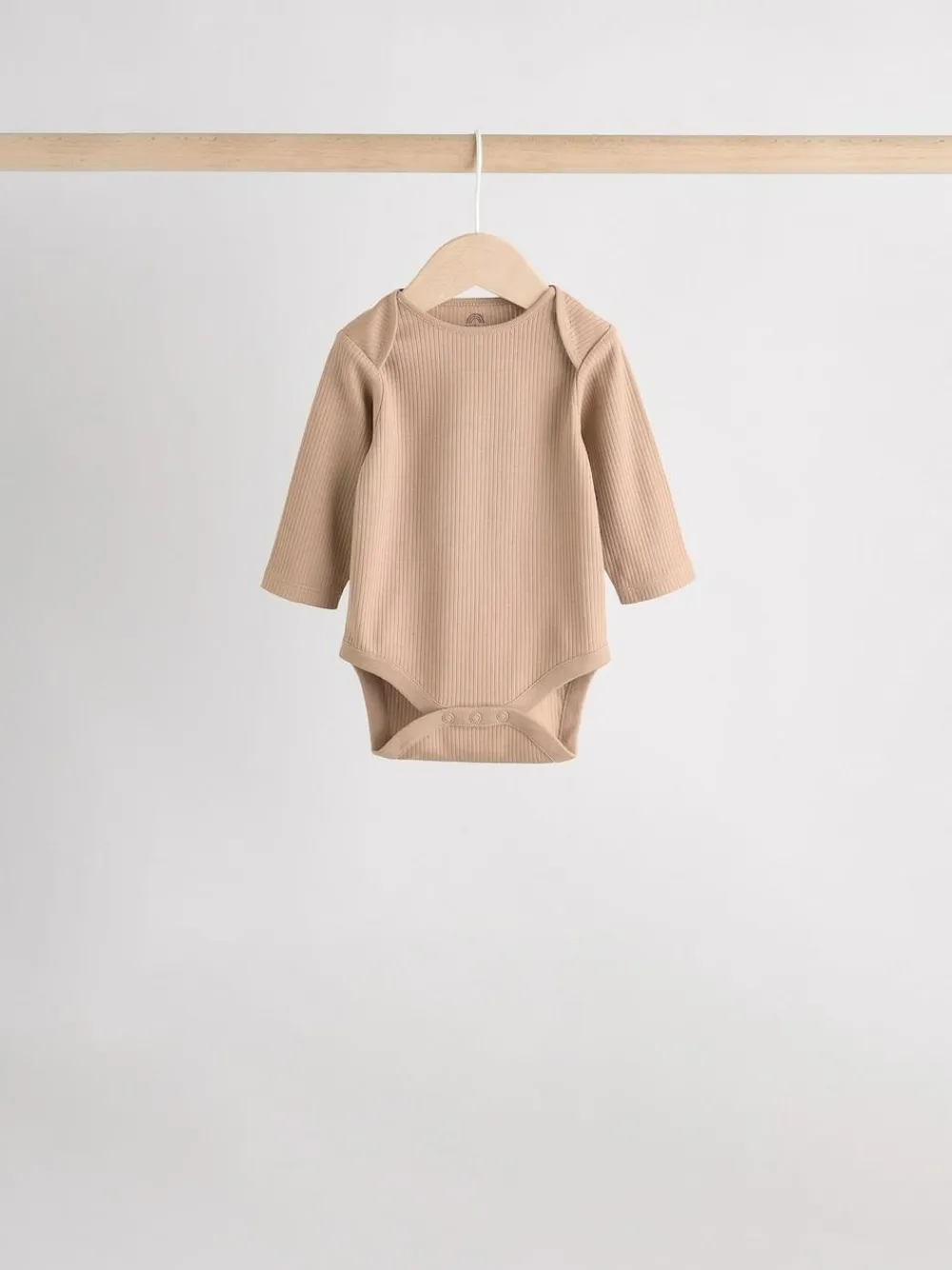 Next Cream Baby Long Sleeve Bodysuits 5 Pack^BOY Multipacks|Unisex