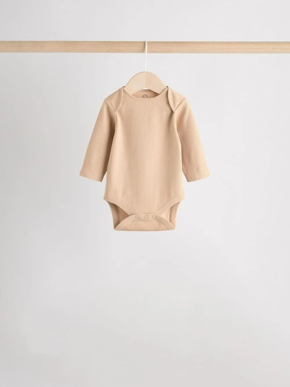Next Cream Baby Long Sleeve Bodysuits 5 Pack^BOY Multipacks|Unisex