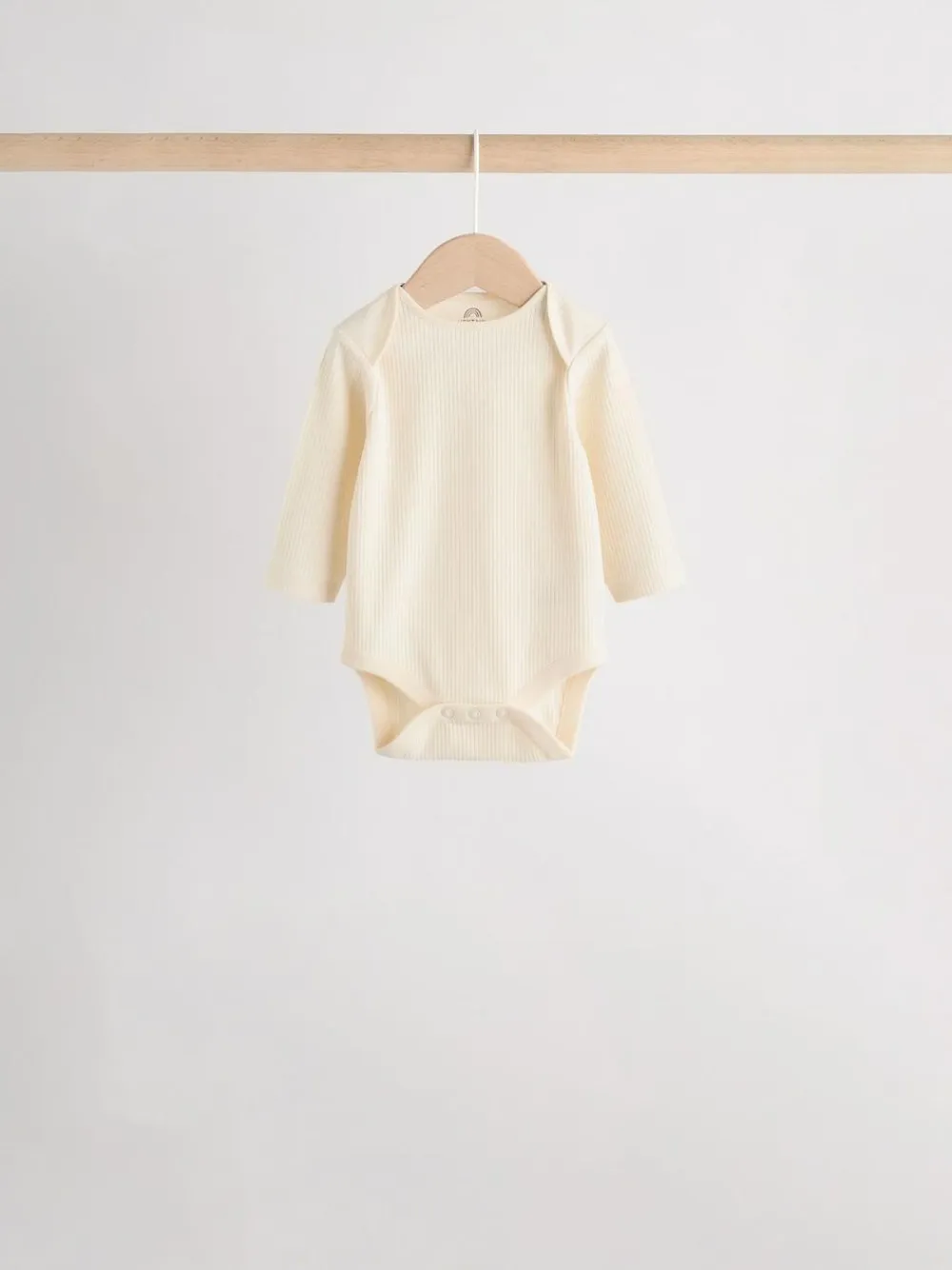 Next Cream Baby Long Sleeve Bodysuits 5 Pack^BOY Multipacks|Unisex
